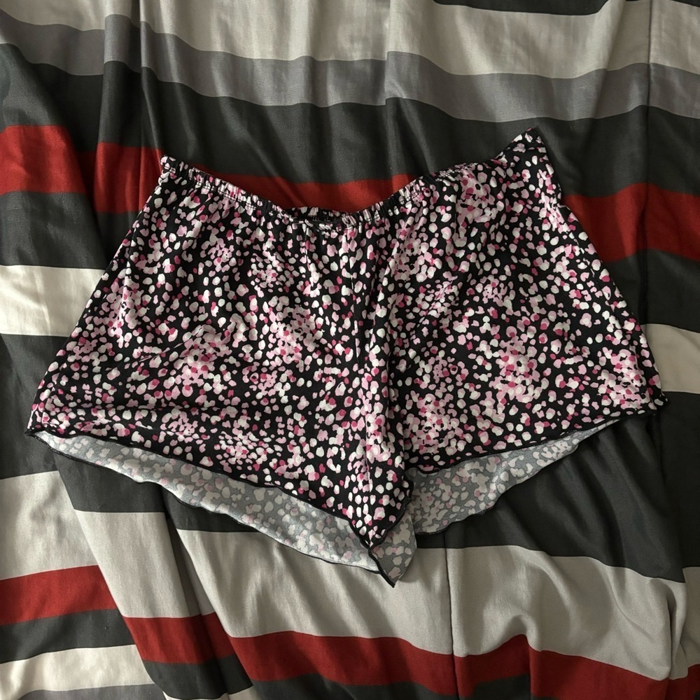 Y2K Patterned Shorts